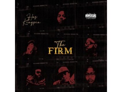 HUS KINGPIN - The Firm (Red & Black Ghostly Vinyl) (LP)