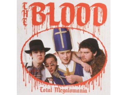 BLOOD - Total Megalomania (Blue/White Vinyl) (LP)