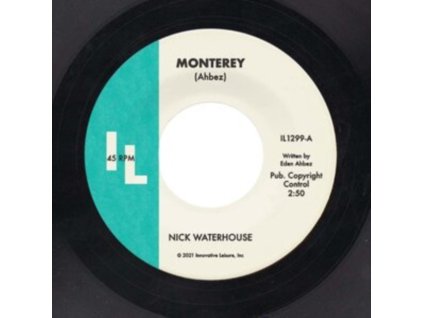 NICK WATERHOUSE - Monterey / Straight Love Affair (Dinked Vinyl) (7Inch" Vinyl)