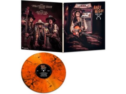 ANDY MCCOY - Jukebox Junkie (Orange Marble Vinyl) (LP)