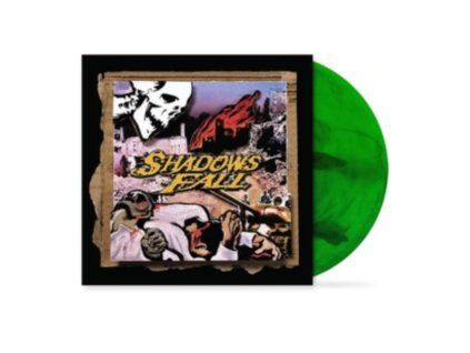 4110698 shadows fall fallout from the war lime black smoke vinyl lp