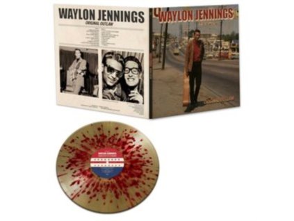 WAYLON JENNINGS - Original Outlaw (Red/Gold Splatter Vinyl) (LP)
