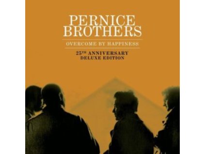 PERNICE BROTHERS - Overcome By Happiness (25th Anniversary Deluxe Edition) (Orange/White Splatter Vinyl) (LP)