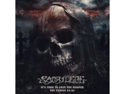 SACRILEGE - Its Time To Face The Reaper - The Demos 84-86 (White/Black Splatter Vinyl) (LP)