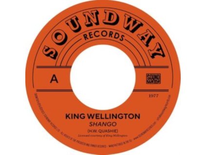 KING WELLINGTON / FRENDS - Shango / Mystery Music (7Inch" Vinyl)