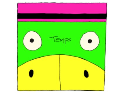TEMPS - Party Gator Purgatory (Fluro Pink/Fluro Green Vinyl) (LP)