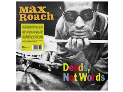 MAX ROACH - Deeds. Not Words (Numbered Edition) (Clear Vinyl) (LP)