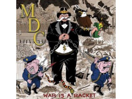 4119668 mdc war is a racket lp