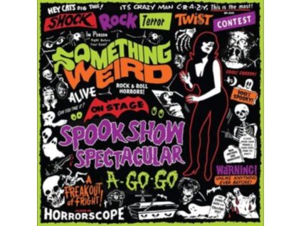 SOMETHING WEIRD - Spook Show Spectacular A-Go-Go (Orange Vinyl) (LP + DVD)