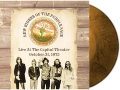 NEW RIDERS OF THE PURPLE SAGE - Live At The Capitol Theater (Orange Marble Vinyl) (LP)