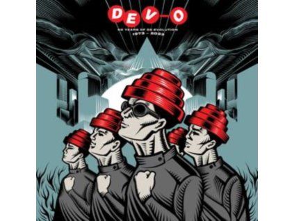4120541 devo 50 years of de evolution 1973 red blue vinyl lp