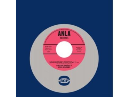 CHESTER RANDLES SOUL SENDERS - Soul Brothers Testify (Part 1) / Soul Brothers Testify (Part 2) (7Inch" Vinyl)
