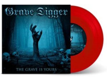 GRAVE DIGGER - The Grave Is Yours (Transparent Red Vinyl) (7Inch" Vinyl)