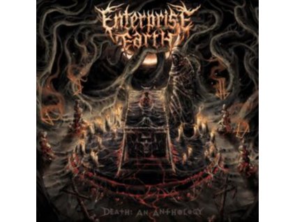 ENTERPRISE EARTH - Death: An Anthology (Ruby Marble Vinyl) (LP)