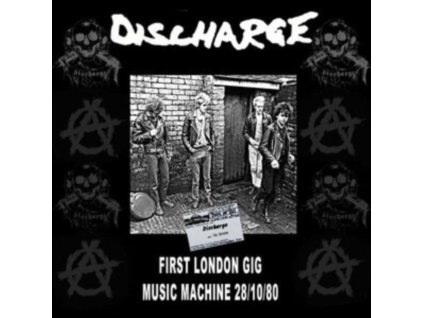DISCHARGE - Live At The Music Machine 1980 (Clear Vinyl) (LP)