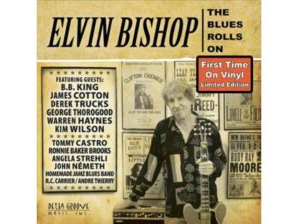 4123616 elvin bishop blues rolls on lp