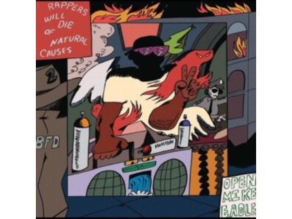 OPEN MIKE EAGLE - Rappers Will Die Of Natural Causes (Silver Vinyl) (LP)