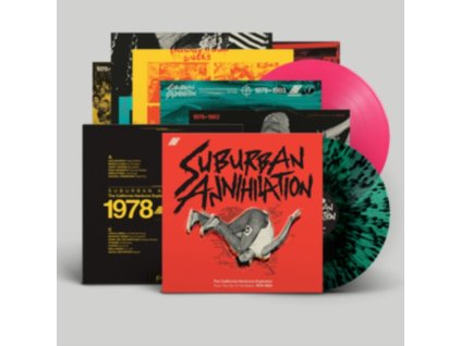 VARIOUS ARTISTS - Suburban Annihilation The California Har (LP)