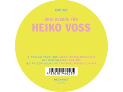HEIKO VOSS - 3 Remixe Fur Heiko Voss (12Inch" Vinyl)