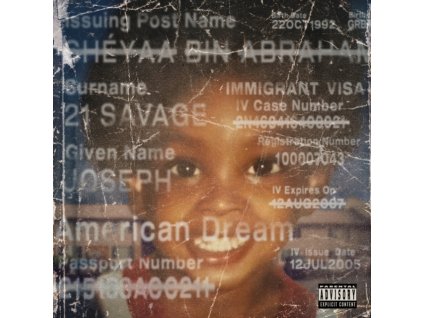 21 SAVAGE - American Dream (LP)