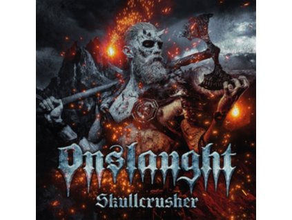 ONSLAUGHT - Skullcrusher (White/Red Splatter Vinyl) (LP)