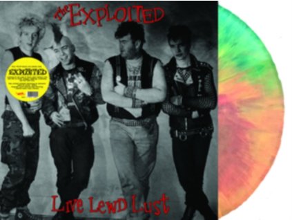 EXPLOITED - Live Lewd Lust (Multi-Colour Vinyl) (LP)
