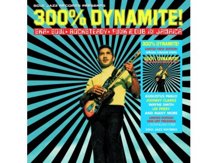 VARIOUS ARTISTS / SOUL JAZZ RECORDS PRESENTS - 300% Dynamite! Ska. Soul. Rocksteady. Funk And Dub In Jamaica (Yellow Vinyl) (Rsd 2024) (LP)
