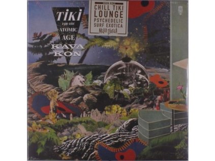KAVA KON - Tiki For The Atomic Age (Green/Cream/Splatter Vinyl) (Indie Exclusive) (LP)