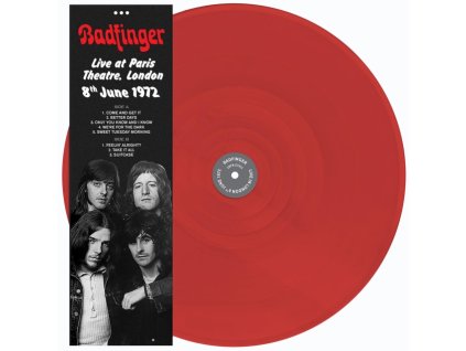 BADFINGER - Live At Paris Theatre. London 8Th June 1972 (Red Vinyl) (LP)