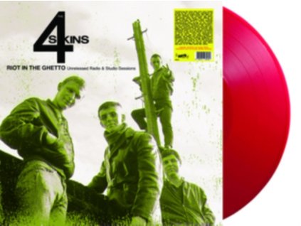 4 SKINS - Riot In The Ghetto: Unreleased Radio & Studio Sessions (Coloured Vinyl) (LP)