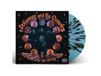 SHANNON & THE CLAMS - Moon Is In The Wrong Place (Blue/Neon Pink/Black Splatter Vinyl) (Indies) (LP)