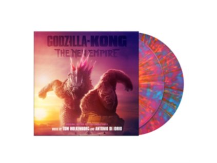 TOM HOLKENBORG - Godzilla X Kong: The New Empire - Original Soundtrack (Blue/Red Swirl) (LP)