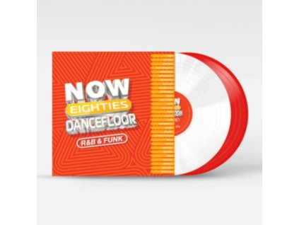 VARIOUS ARTISTS - Now 80s Dancefloor / R&B And Funk (Red/White Vinyl) (LP)