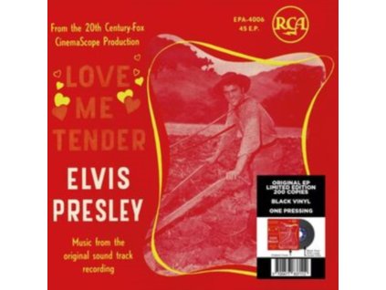 ELVIS PRESLEY - Etranger No. 14 - Love Me Tender (Belgium) (7Inch" Vinyl)