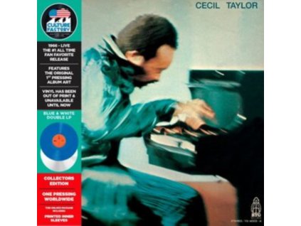 CECIL TAYLOR - Student Studies (Blue/White Vinyl) (LP)