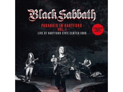 BLACK SABBATH - Paranoid In Hartford Vol.1-Fm Broad. Civic Center 1980 (LP)