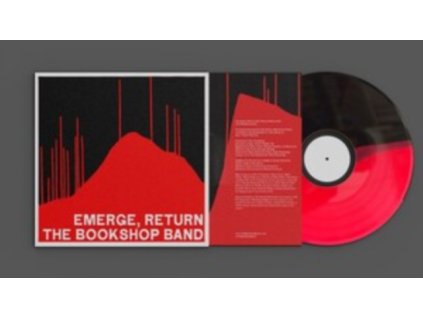 BOOKSHOP BAND - Emerge. Return (Numbered Edition) (Red/Black Vinyl) (LP)