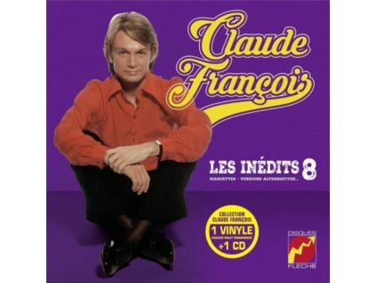 CLAUDE FRANCOIS - Les Inedits Vol. 08 (Golden Vinyl) (LP + CD)