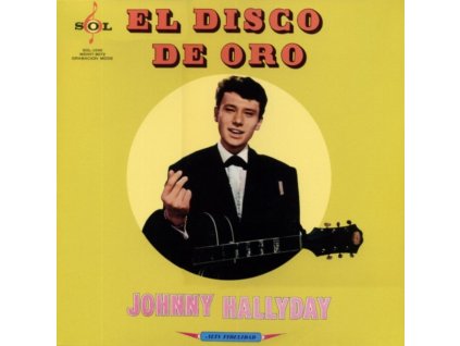 JOHNNY HALLYDAY - Vogue Made In Mexique - El Disco De Oro (LP)