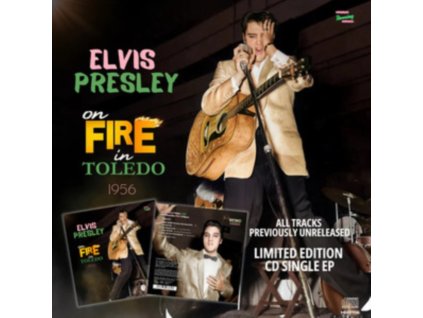 ELVIS PRESLEY - On Fire In Toledo - 1956 (Green Vinyl) (7Inch + CD" Vinyl)