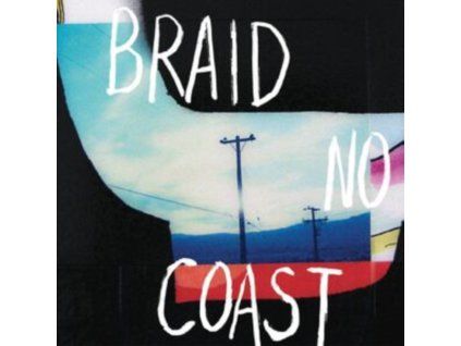 4129103 braid no coast red blue cloudy vinyl lp
