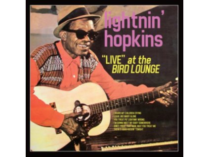 LIGHTNIN HOPKINS - Live At The Bird Lounge (Clear/Red/Yellow Splatter Effect Vinyl) (LP)