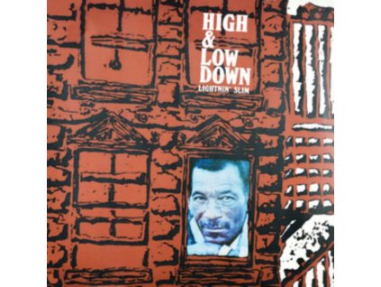 LIGHTNIN SLIM - High & Low Down (Blue/Grey Smokey Vinyl) (LP)