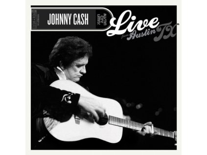 JOHNNY CASH - Live From Austin. Tx (Green/Black Marble Vinyl) (LP)
