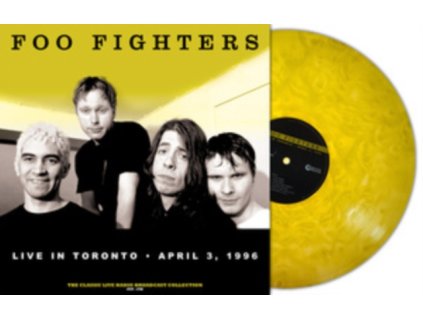 FOO FIGHTERS - Live In Toronto 1996 (Yellow Cloudy Vinyl) (LP)