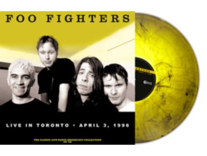 FOO FIGHTERS - Live In Toronto 1996 (Yellow Marble Vinyl) (LP)