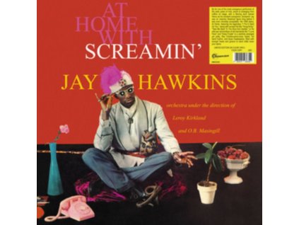 SCREAMIN JAY HAWKINS - At Home With Screamin Jay Hawkins (Numbered Edition) (Clear Vinyl) (LP)