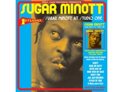 SOUL JAZZ RECORDS PRESENTS - Sugar Minott At Studio One (20th Anniversary Edition) (Yellow Vinyl) (LP)