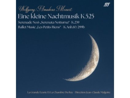 LA GRANDE ECURIE ET LA CHAMBRE DU ROY / MALGOIRE JEAN-CLAUDE - Wolfgang Amadeus Mozart: Eine Kleine Nachtmusik K.525 (LP)
