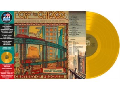 HARVEY MANDEL - Get Off In Chicago (Amber Vinyl) (LP)